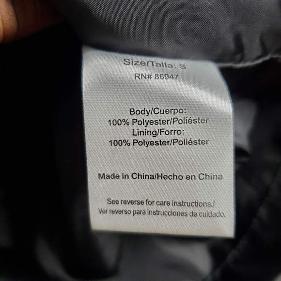 Polaroid Men's Hooded Zip-up Windbreaker Jacket Size Small - Picture 2 of 9